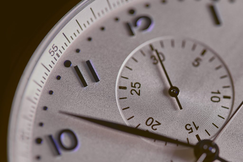 close up image of a clock